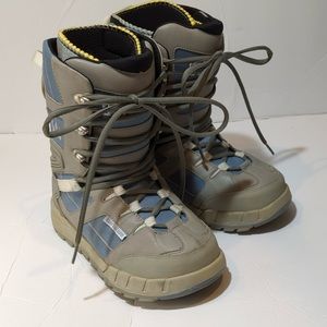 Thirtytwo Tariff Gray/Blue Snowboarding Boots (9)